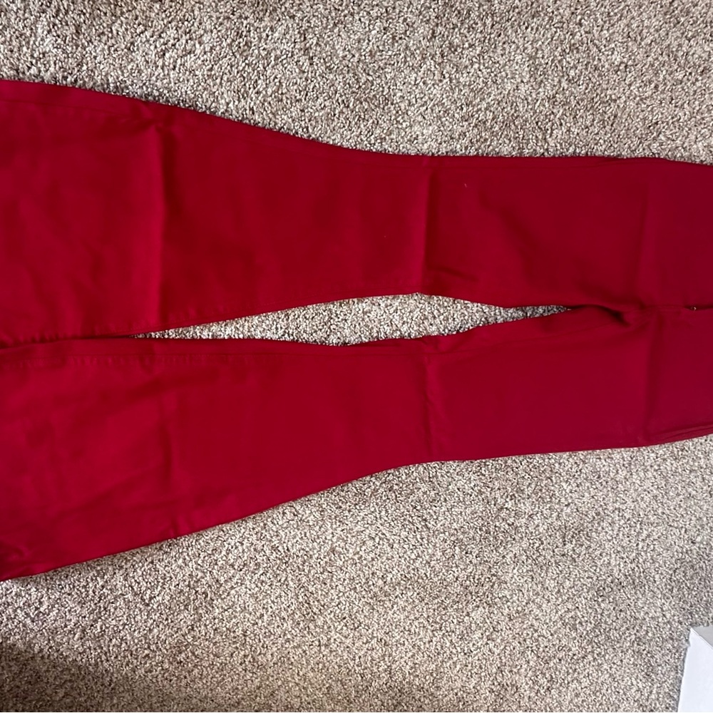 Vibrant Red Skinny Jeans for Women